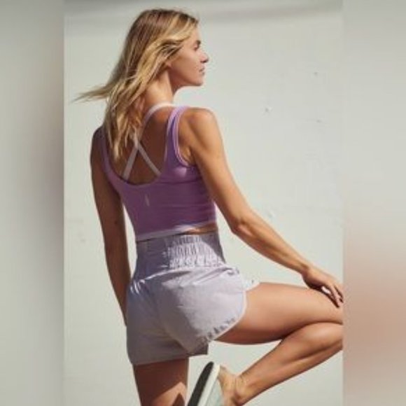 Free People FP Movement Lavender Athletic Shorts - Picture 6 of 11